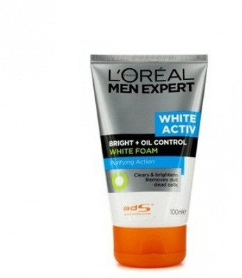 L'Oreal Paris Men Expert White Active Bright+Oil Control Foam Face Wash(100 ml)
L'Oreal Paris Men Expert White Active Bright+Oil Control Foam Face Wash(100 ml)