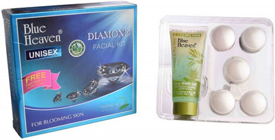 Blue Heaven Diamond Facial Kit (80 Gm) 80 g(Set of 6)
