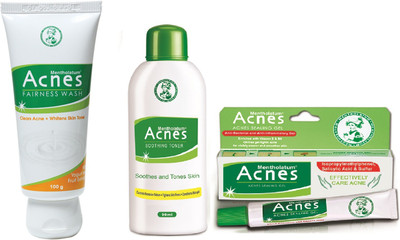 Acnes Daily Care Kit- Fairness Face Wash 100g, Toner 90ml, Sealing Gel 9g 200 g(Set of 3)
Acnes Daily Care Kit- Fairness Face Wash 100g, Toner 90ml, Sealing Gel 9g 200 g(Set of 3)