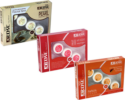 Jocose 3in1 Whitening Kit incudes Pearl , Fruit & Papaya Facial kits 165 g(Set of 3)
Jocose 3in1 Whitening Kit incudes Pearl , Fruit & Papaya Facial kits 165 g(Set of 3)