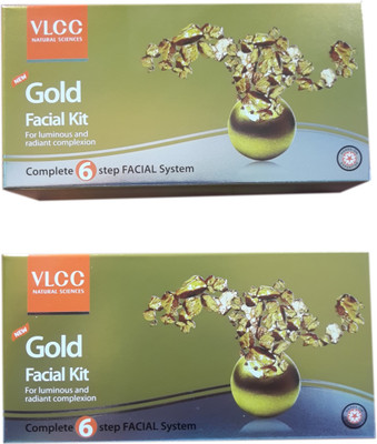 VLCC Gold Facial Kit 120 g(Set of 2)