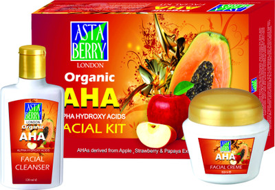 Astaberry Organic Aha Facial Kit 510 g