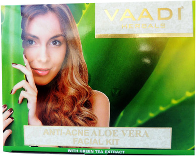 Vaadi Herbals Herbals Anti-acne Aloe Vera Facial Kit 70 g(Set of 4)
Vaadi Herbals Herbals Anti-acne Aloe Vera Facial Kit 70 g(Set of 4)
