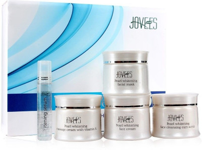 Jovees Pearl Whitening Facial Kit Large 215 g(Set of 5)