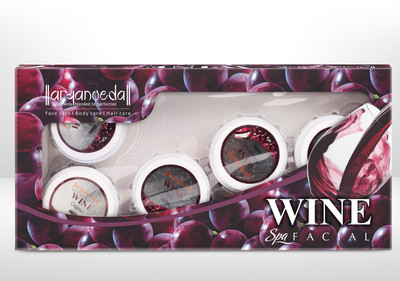 Aryanveda Herbals Wine Spa Facial Kit 210 g(Set of 5)