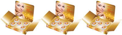 Krishkare 24k Gold Facial Kit Combo Of 3 750 g(Set of 5)