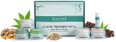 Sattvik Acne Treatment Kit 410 g(Set of 6)
