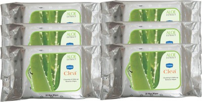 Ginni Cleansing & Refreshing Facial Wipes (Aloevera) (pack of 6) (30 wipes per pack)(Pack of 6)
Ginni Cleansing & Refreshing Facial Wipes (Aloevera) (pack of 6) (30 wipes per pack)(Pack of 6)