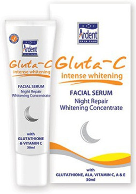 Gluta-C Whitening Facial Repair Night Serum 100%(30 ml)