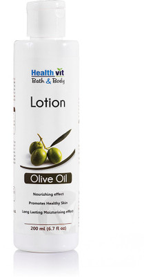 HealthVit Bath & Body Olive Face & Body Lotion 200ml(200 ml)