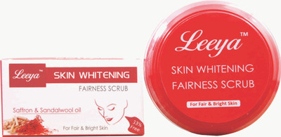 Leeya Leeya Skin Whitening Fairness Scrub Pack Of 2(150 g)