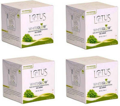 Lotus Whiteglow Skin Whitening & Brightening Gel Cream SPF 25(Pack of 4) (40g * 4)))(160 g)
Lotus Whiteglow Skin Whitening & Brightening Gel Cream SPF 25(Pack of 4) (40g * 4)))(160 g)