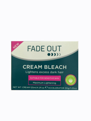 Fade Out Cream Bleach(125 ml)
Fade Out Cream Bleach(125 ml)