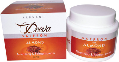Karnani Deeva Saffron with Almond Cream (Herbal)(100 g)