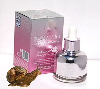 Bergamo Luxury Skin Science Pure Snail Whitening Ampoule 30ml/korea Cosmetics by Bergamo(30 ml)
Bergamo Luxury Skin Science Pure Snail Whitening Ampoule 30ml/korea Cosmetics by Bergamo(30 ml)