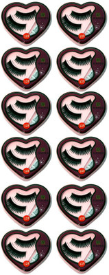 Jiaoer Styling Eyelash Day and Night Pack(Pack of 12)