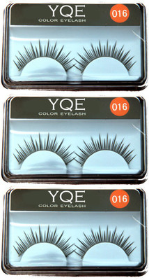 YQE Styling Eyelash Day and Night Pack(Pack of 3)