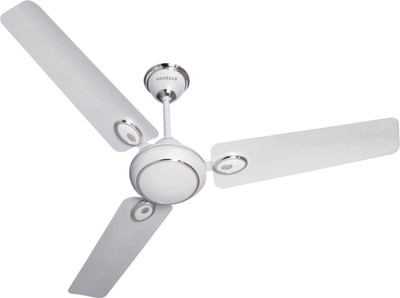 Havells Fusion 900mm Pearl 3 Blade Ceiling Fan(PEARL WHITE SILVER)