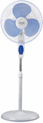 V-Guard Enter PF 400 mm 3 Blade Pedestal Fan(Blue, White)