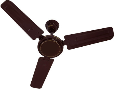 Usha Spin Brown 900mm 3 Blade Ceiling Fan(Brown)