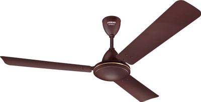 Eveready Vanilo 3 Blade Ceiling Fan(Brown, Pack of 1)