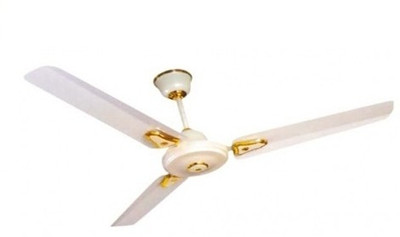 Crompton HS Decora Metallic 56" 3 Blade Ceiling Fan(White)