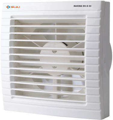 Bajaj Maxima DxI G02 100 mm Fresh Air 7 Blade Exhaust Fan(White)