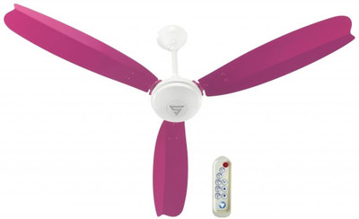 Superfan A1 3 Blade Ceiling Fan(Pink)