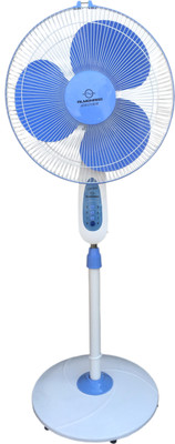 Almonard AIRSTROM 3 Blade Pedestal Fan(Peppy Red, Pack of 1), Blue