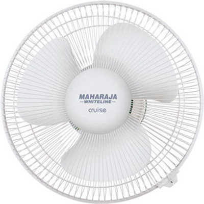 Maharaja Whiteline Cruise(230 Mm) 3 Blade Wall Fan(White)