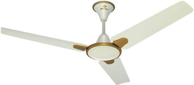Bajaj ARK 1200 mm Bianco 3 Blade Ceiling Fan(BIANCO, Pack of 1), White