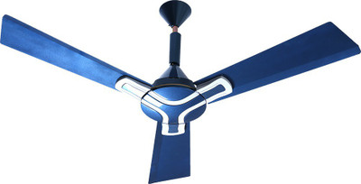 Everest Twister 3 Blade Ceiling Fan(Blue, Pack of 1)
