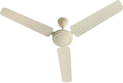Usha 1200MM SPIN W/O REG IVORY CF 3 Blade Ceiling Fan(Ivory, Pack of 1)