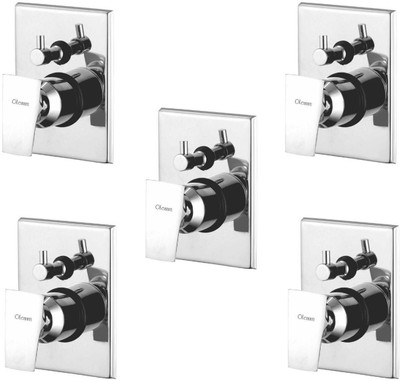 Oleanna ModelGL-17 Global 4 Way Complete Divertor Set And Addons Body Of Single Lever Concealed, Mixers And Divertor For Bath And Shower System (High Quality Cartridges | Quarter Turn) (Pack of 5 Pcs) Diverter Faucet(Wall Mount Installation Type)
Oleanna ModelGL-17 Global 4 Way Complete Divertor Set And Addons Body Of Single Lever Concealed, Mixers And Divertor For Bath And Shower System (High Quality Cartridges | Quarter Turn) (Pack of 5 Pcs) Diverter Faucet(Wall Mount Installation Type)