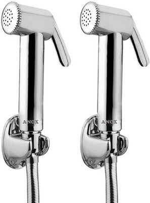 Anox Pack Of 2 -Jet Spray With 1 Meter Ss Shower Tube & Stand ECO Health Faucet(Wall Mount Installation Type)
Anox Pack Of 2 -Jet Spray With 1 Meter Ss Shower Tube & Stand ECO Health Faucet(Wall Mount Installation Type)
