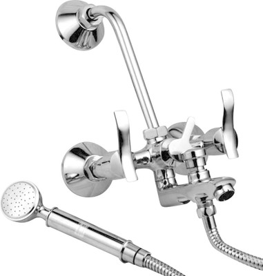 Oleanna A-11 Angel Wall Mixer 3 in 1 with 115Mm Bend Pipe and Provision for Over Head and Hand Shower (Disc Fitting | Quarter Turn | Form Flow) Mixer Faucet(Wall Mount Installation Type)
Oleanna A-11 Angel Wall Mixer 3 in 1 with 115Mm Bend Pipe and Provision for Over Head and Hand Shower (Disc Fitting | Quarter Turn | Form Flow) Mixer Faucet(Wall Mount Installation Type)