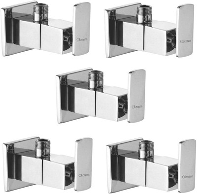 Oleanna ModelK-02 Kubix Angle Valve With Wall Flange Agular Stop Cock (Disc Fitting | Quarter Turn) (Pack of 5 Pcs) Angle Cock Faucet(Wall Mount Installation Type)
Oleanna ModelK-02 Kubix Angle Valve With Wall Flange Agular Stop Cock (Disc Fitting | Quarter Turn) (Pack of 5 Pcs) Angle Cock Faucet(Wall Mount Installation Type)
