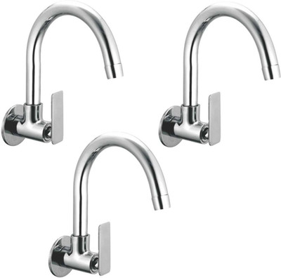 Oleanna ALCOG-09 Golf Sink Tap With Wall Flange Sink Cock With Swivel Casted Spout Wall Mounted (Disc Fitting | Quarter Turn | Form Flow) (Pack of 3 Pcs) Compression Faucet(Wall Mount Installation Type)
Oleanna ALCOG-09 Golf Sink Tap With Wall Flange Sink Cock With Swivel Casted Spout Wall Mounted (Disc Fitting | Quarter Turn | Form Flow) (Pack of 3 Pcs) Compression Faucet(Wall Mount Installation Type)