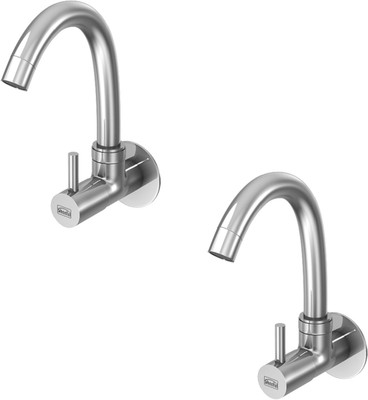 Sheetal 1806-2 Shine Sink Cock With Swinging Spout - Set of 2 Pillar Tap Faucet(Deck Mount Installation Type) 
Sheetal 1806-2 Shine Sink Cock With Swinging Spout - Set of 2 Pillar Tap Faucet(Deck Mount Installation Type)