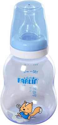 Farlin Slim-Waisted Feeding Bottle - 200 ml(Blue)