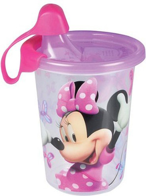 The First Year Minnie Mouse Take And Toss Sippy Cup - Plastic(Purple, Pink)