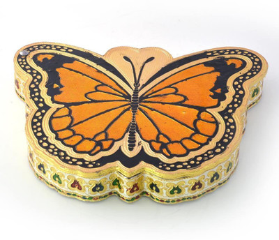 Shree Sai Handicraft Decorative Butterfly Shape Jaipuri Gold Minakari Dryfruit Box Wooden Decorative Platter(Gold)
Shree Sai Handicraft Decorative Butterfly Shape Jaipuri Gold Minakari Dryfruit Box Wooden Decorative Platter(Gold)