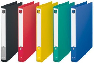 Comix Polypropelene 2-D Ring Binder Clip File (Pack of 2)(Set Of 5, Green, Red, Yellow, Blue, Black)
Comix Polypropelene 2-D Ring Binder Clip File (Pack of 2)(Set Of 5, Green, Red, Yellow, Blue, Black)