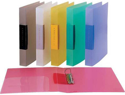 Comix Polypropelene D-Ring Binder Clip File (pack of 2)(Set Of 5, Blue, Black, White, Green, Yellow, Pink)
Comix Polypropelene D-Ring Binder Clip File (pack of 2)(Set Of 5, Blue, Black, White, Green, Yellow, Pink)