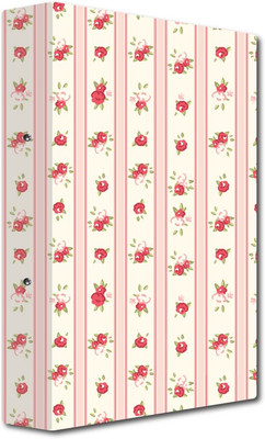 Nourish Cardboard 2-O- Ring Binder(Set Of 1, Multicolor)