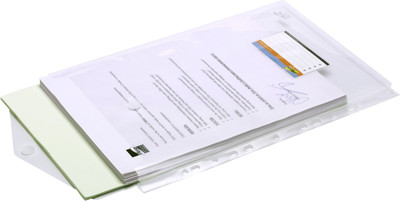 Trio FF727F Polypropylene File Document Bag FC(Set Of 1, White)