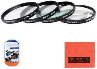 Big Mike s 52Mm Close-Up Filter Set (+1, +2, +4 And +10 Diopters) Magnification Kit Close-up Filter(52 mm)
Big Mike s 52Mm Close-Up Filter Set (+1, +2, +4 And +10 Diopters) Magnification Kit Close-up Filter(52 mm)