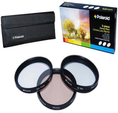 Polaroid Optics 52Mm 3 Piece Special Effect Camera/Camcorder Lens Filter Kit ND Filter(52 mm)
Polaroid Optics 52Mm 3 Piece Special Effect Camera/Camcorder Lens Filter Kit ND Filter(52 mm)
