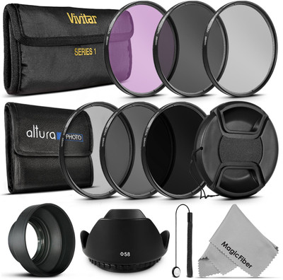 Goja 58Mm Must Have Lens Filter Accessory Kit For Canon Polarizing Filter (CPL)(58 mm)
Goja 58Mm Must Have Lens Filter Accessory Kit For Canon Polarizing Filter (CPL)(58 mm)