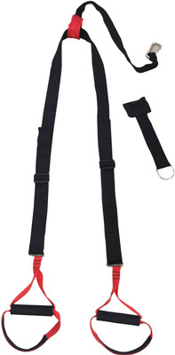 Sahni Sports Home Gym Suspension Trainer System Fitness Band(Black, Red, Pack of 2)
Sahni Sports Home Gym Suspension Trainer System Fitness Band(Black, Red, Pack of 2)
